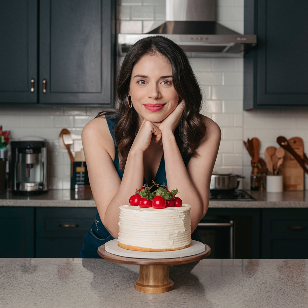 Portrait of Tracy Shannon, creator of Tracy Recipes, smiling warmly in a kitchen setting.